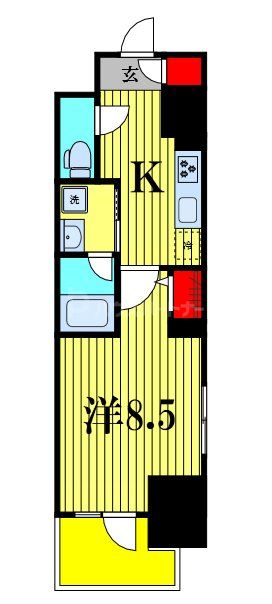 3階の間取り図