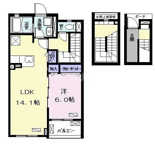 3階の間取り図