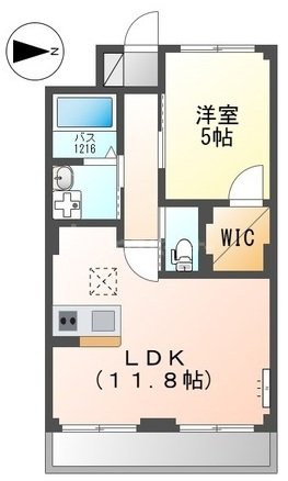 1階の間取り図