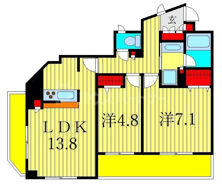 11階の間取り図