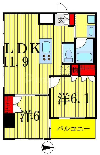 10階の間取り図