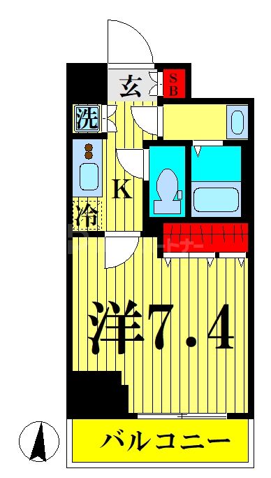 10階の間取り図