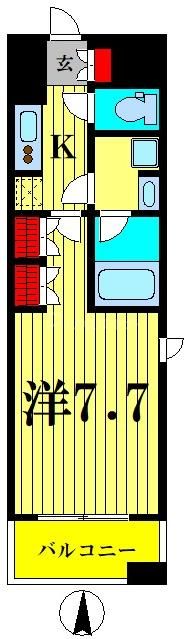 5階の間取り図