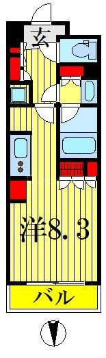 9階の間取り図
