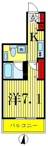 5階の間取り図