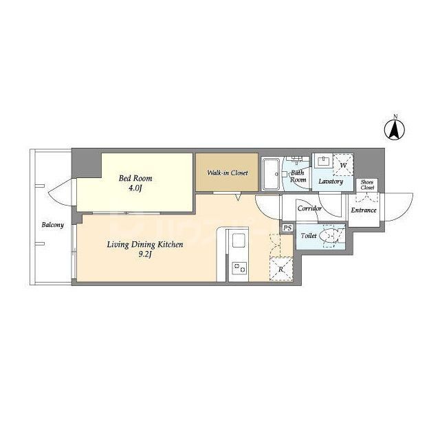 7階の間取り図