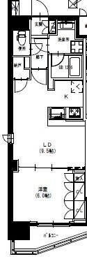 6階の間取り図