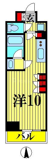 4階の間取り図