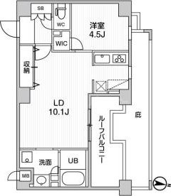 7階の間取り図