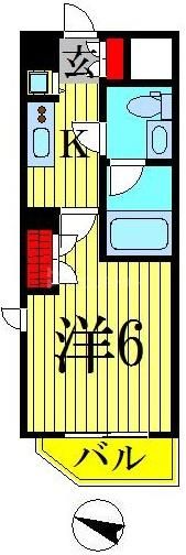 2階の間取り図