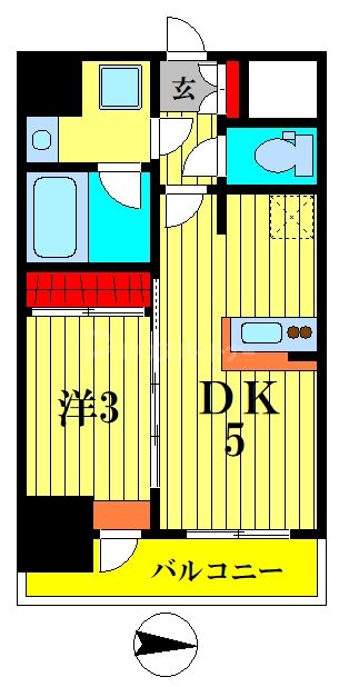 9階の間取り図