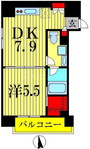 13階の間取り図