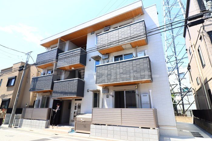 葛飾区堀切１丁目の賃貸アパートの外観