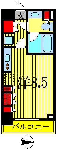 5階の間取り図