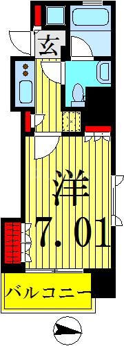 9階の間取り図