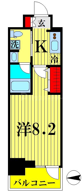 11階の間取り図