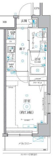 2階の間取り図