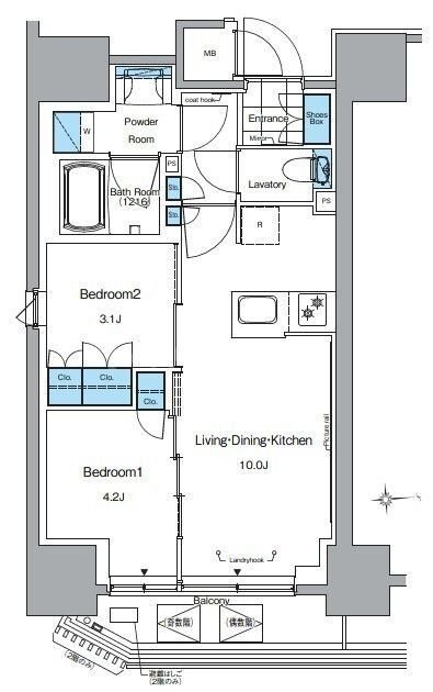 3階の間取り図