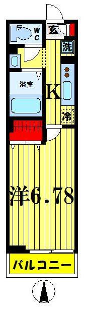 3階の間取り図