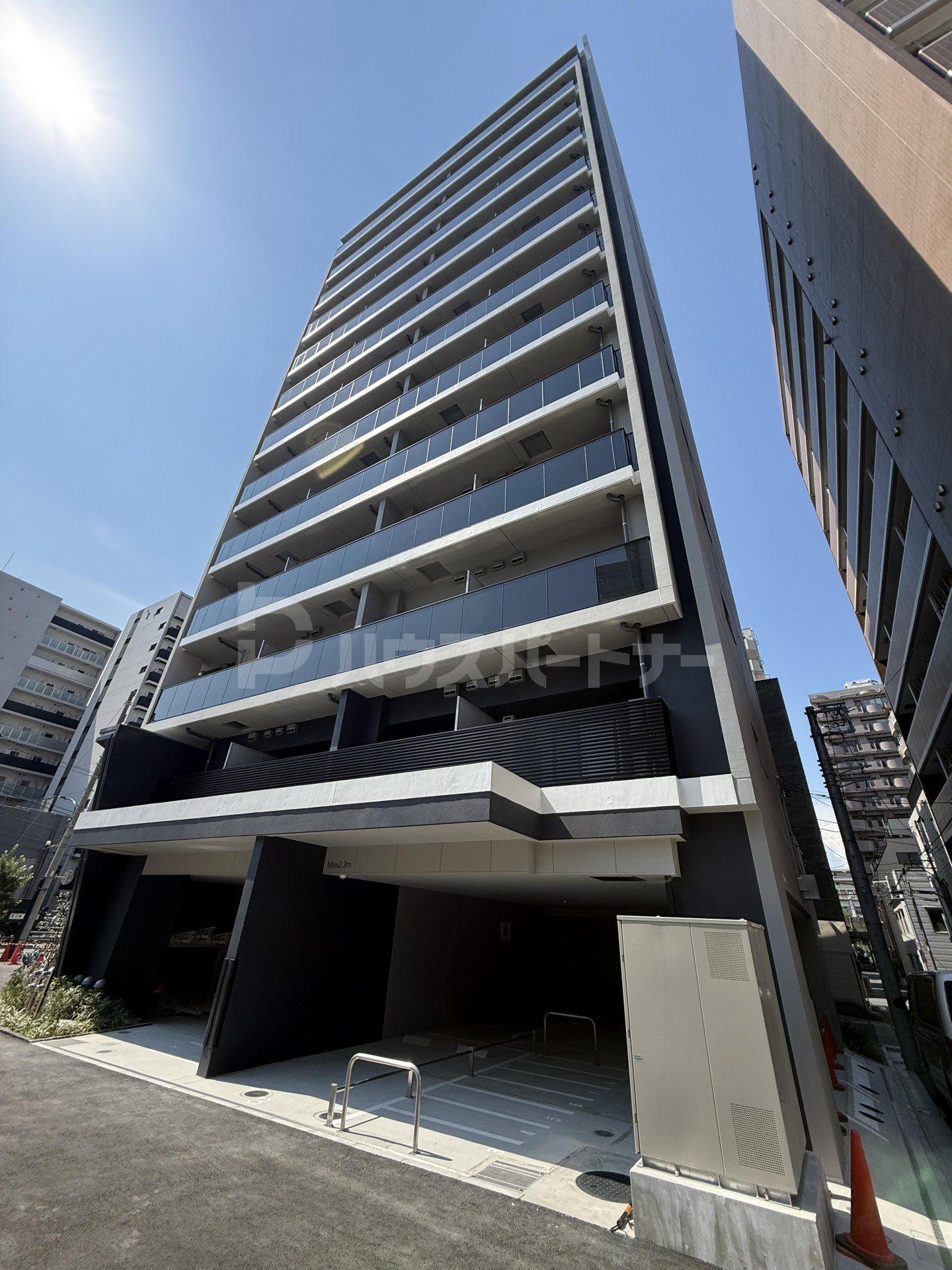 プラウドフラット錦糸町ウエストの外観