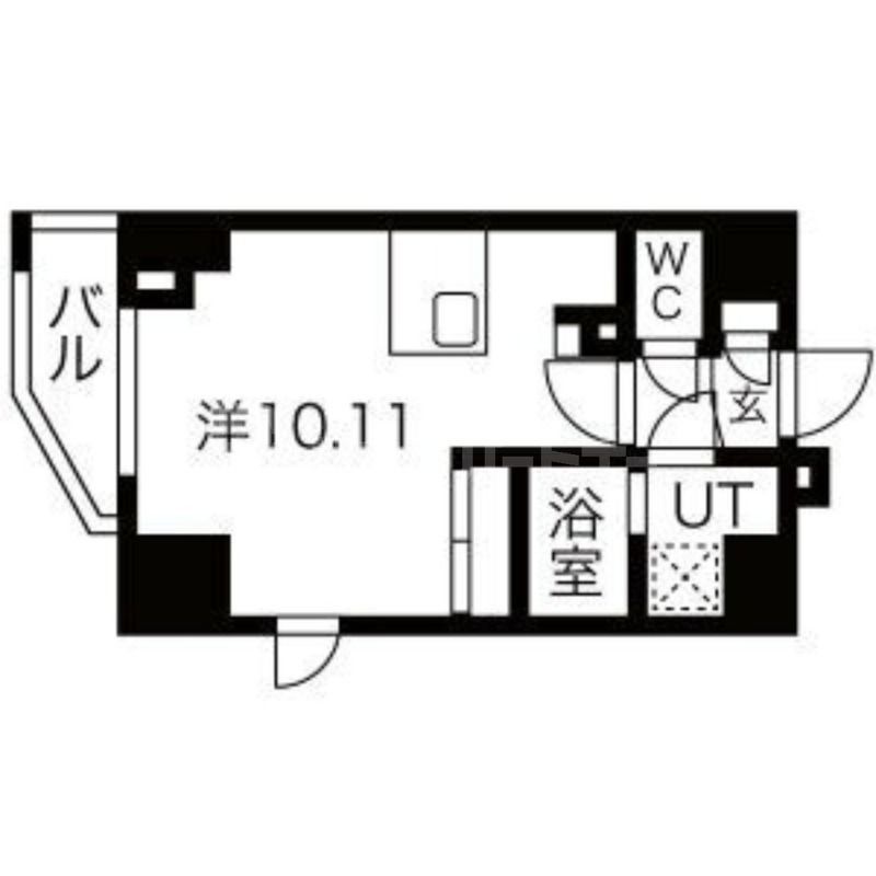 9階の間取り図