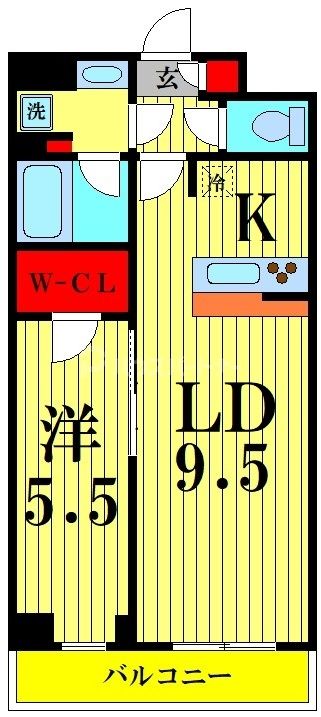 3階の間取り図
