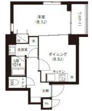 4階の間取り図
