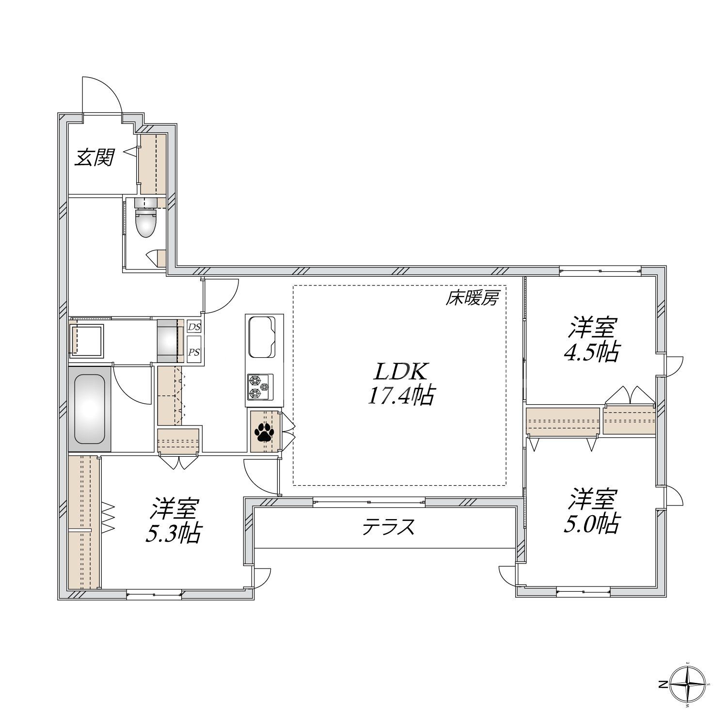 間取図