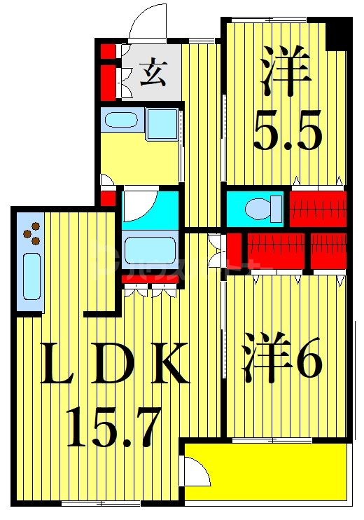 12階の間取り図