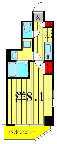 3階の間取り図