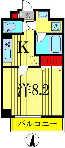 2階の間取り図