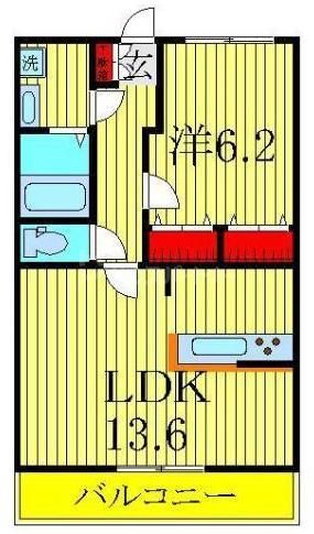 3階の間取り図