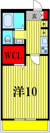 1階の間取り図