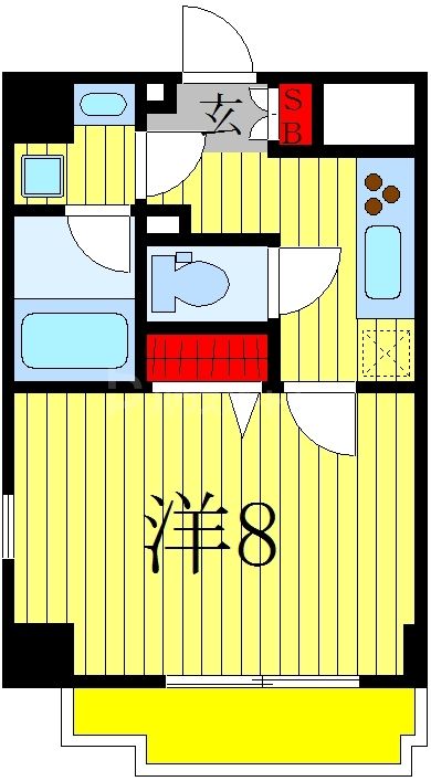 2階の間取り図