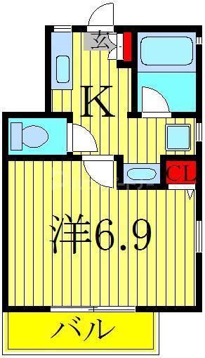 1階の間取り図