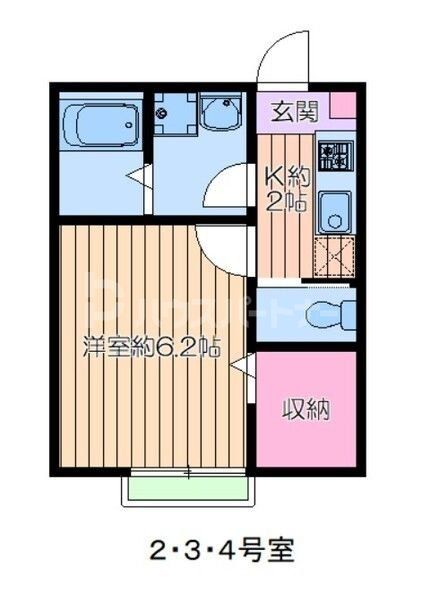 1階の間取り図