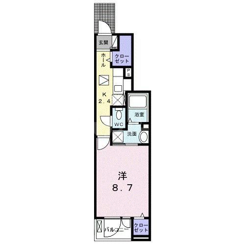 1階の間取り図