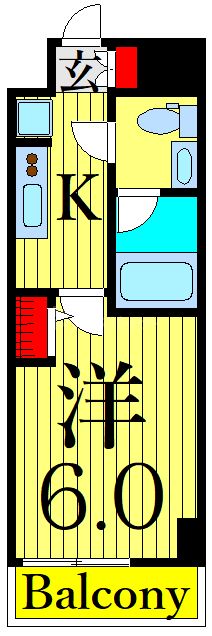 3階の間取り図