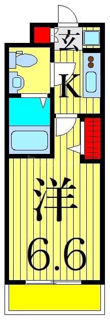 2階の間取り図