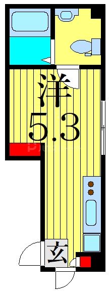 4階の間取り図