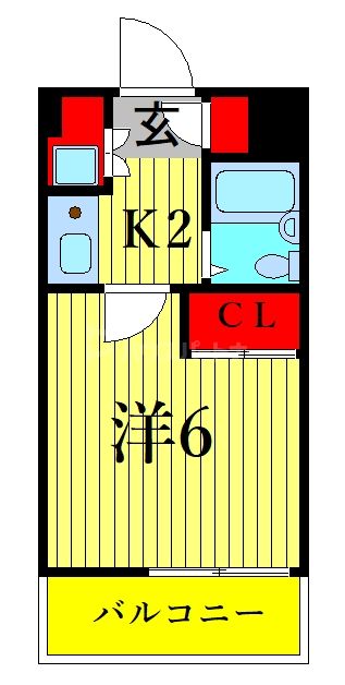 3階の間取り図