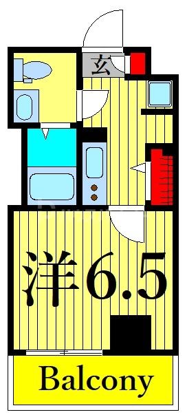 2階の間取り図