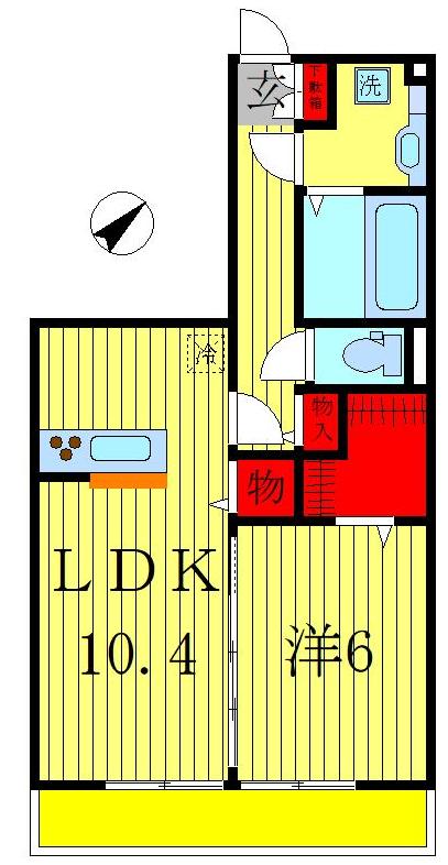 3階の間取り図