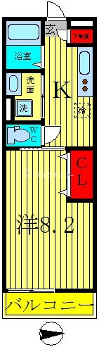 1階の間取り図