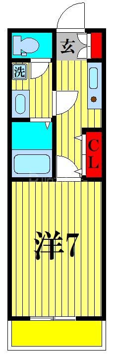 5階の間取り図