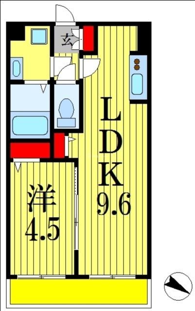 6階の間取り図