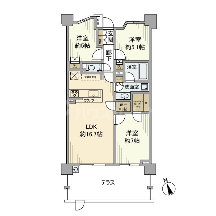間取図