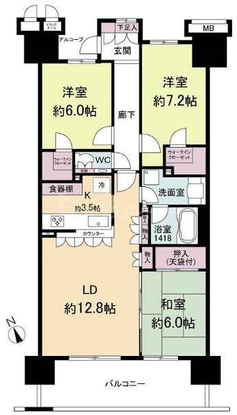 間取図