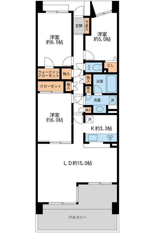 11階の間取り図