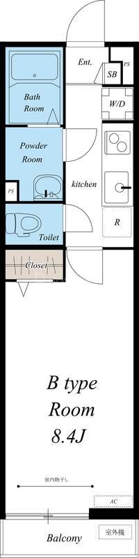 1階の間取り図